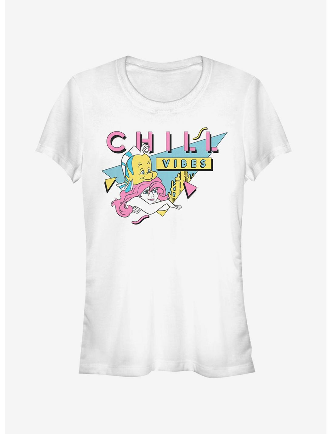 Disney Retro Chill Vibes Girls T-Shirt, WHITE, hi-res