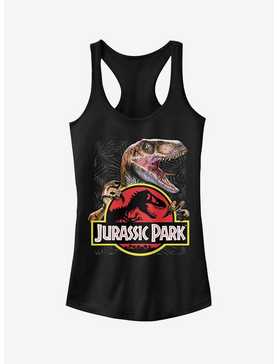 Velociraptor Hooked On Logo Girls Tank, , hi-res