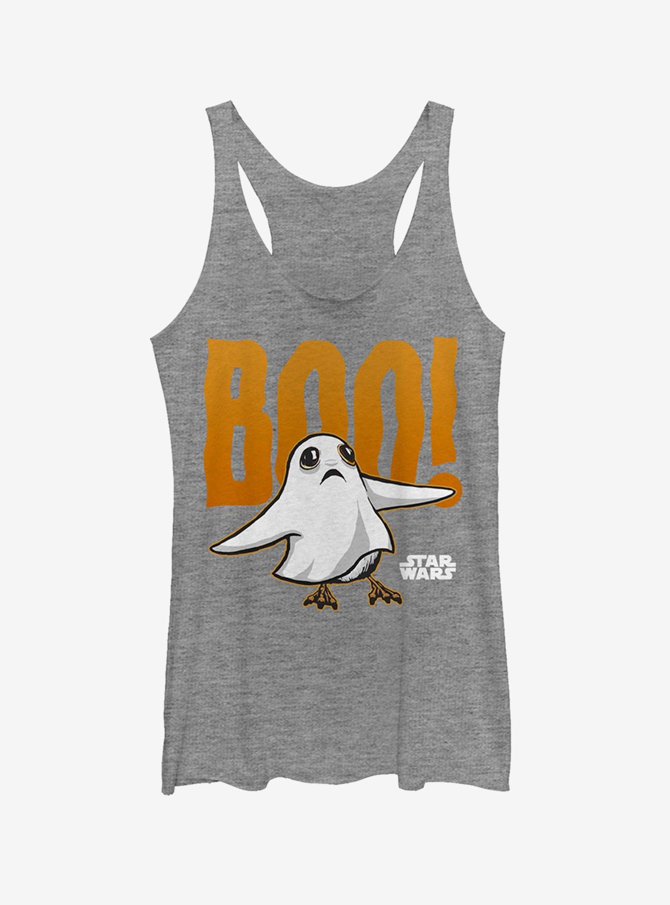 Halloween Porg Ghost Girls Tank, , hi-res