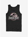 Jurassic Park Dusty Logo Tank, BLACK, hi-res