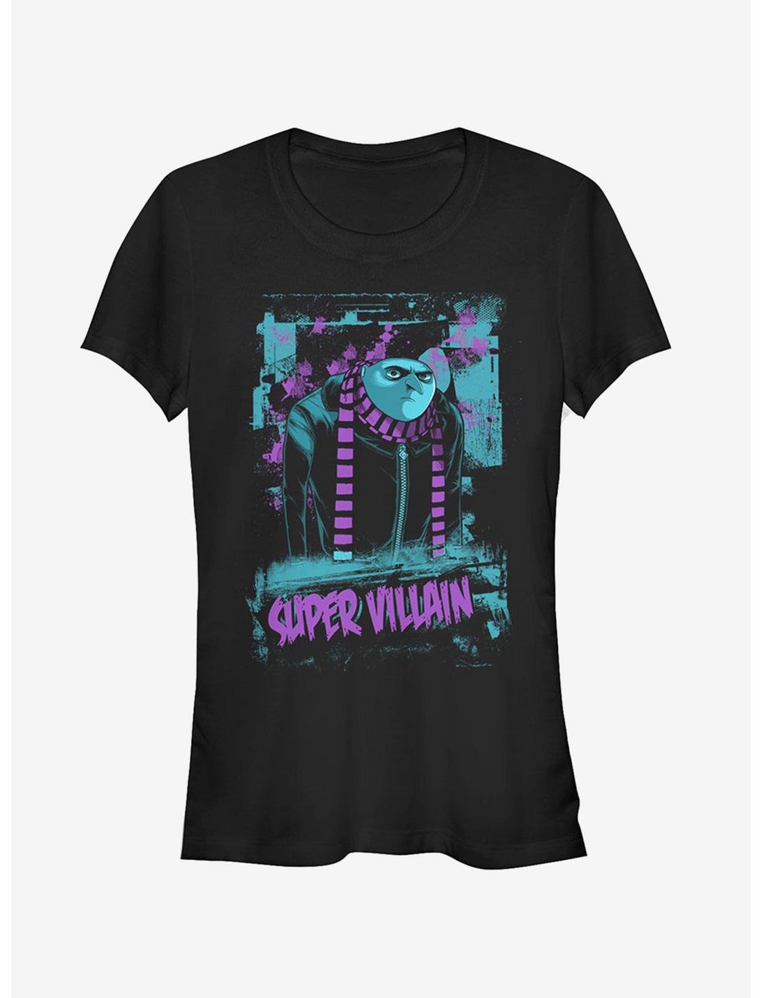 Gru Supervillain Girls T-Shirt, BLACK, hi-res