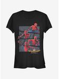 Marvel Spider-Man Homecoming Angle Girls T-Shirt, BLACK, hi-res
