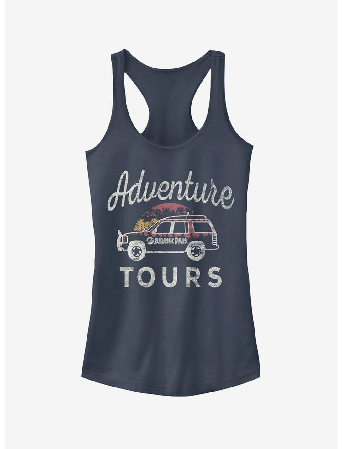 Adventure Car Tours Girls Tank, INDIGO, hi-res