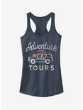 Adventure Car Tours Girls Tank, INDIGO, hi-res