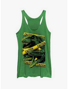 Jurassic World Fallen Kingdom Caution Tape Girls Tank, , hi-res