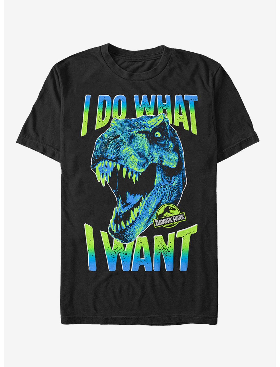 T. Rex Do What I Want T-Shirt, BLACK, hi-res