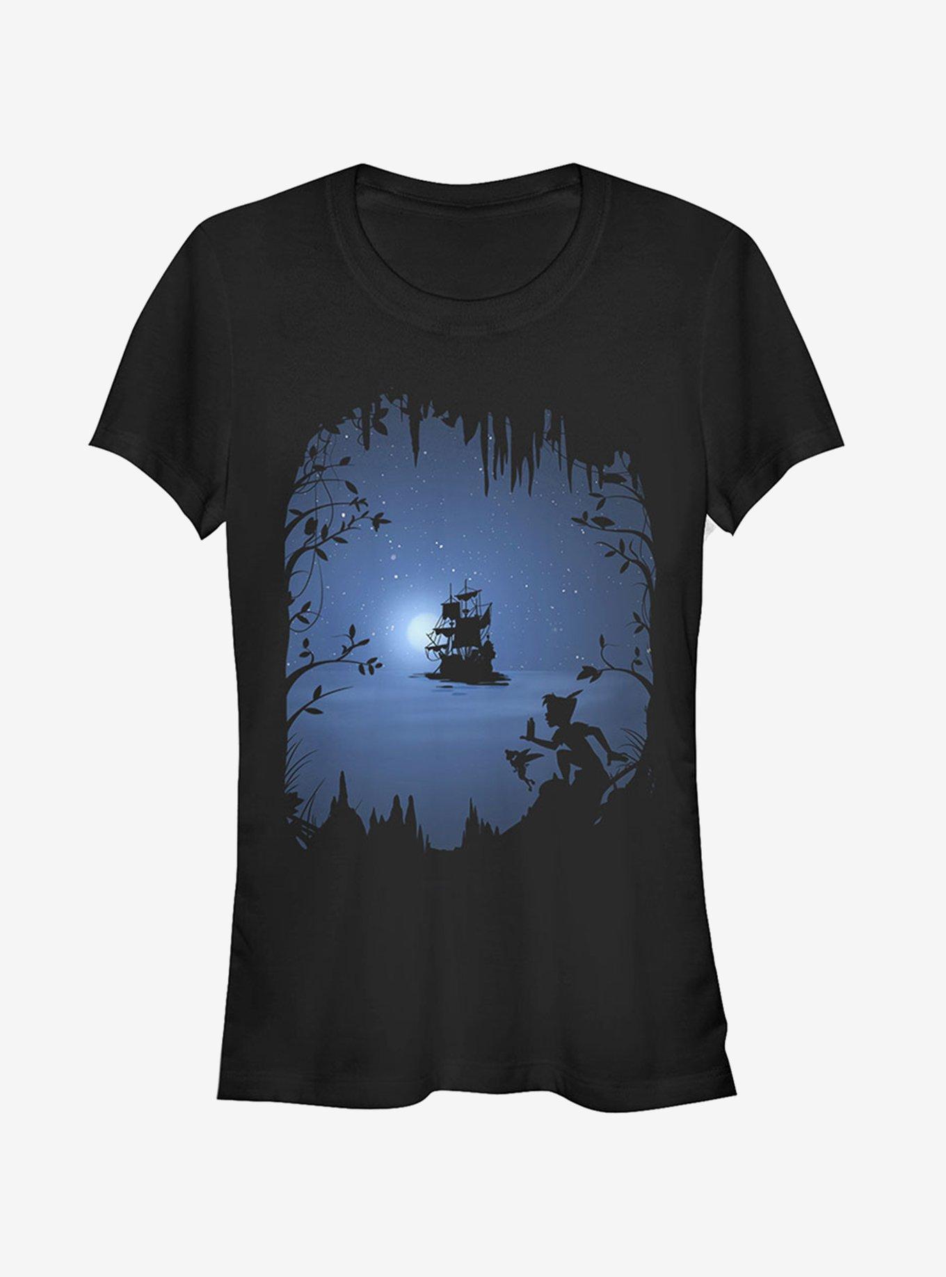 Disney Full Moon Boat Girls T-Shirt, BLACK, hi-res