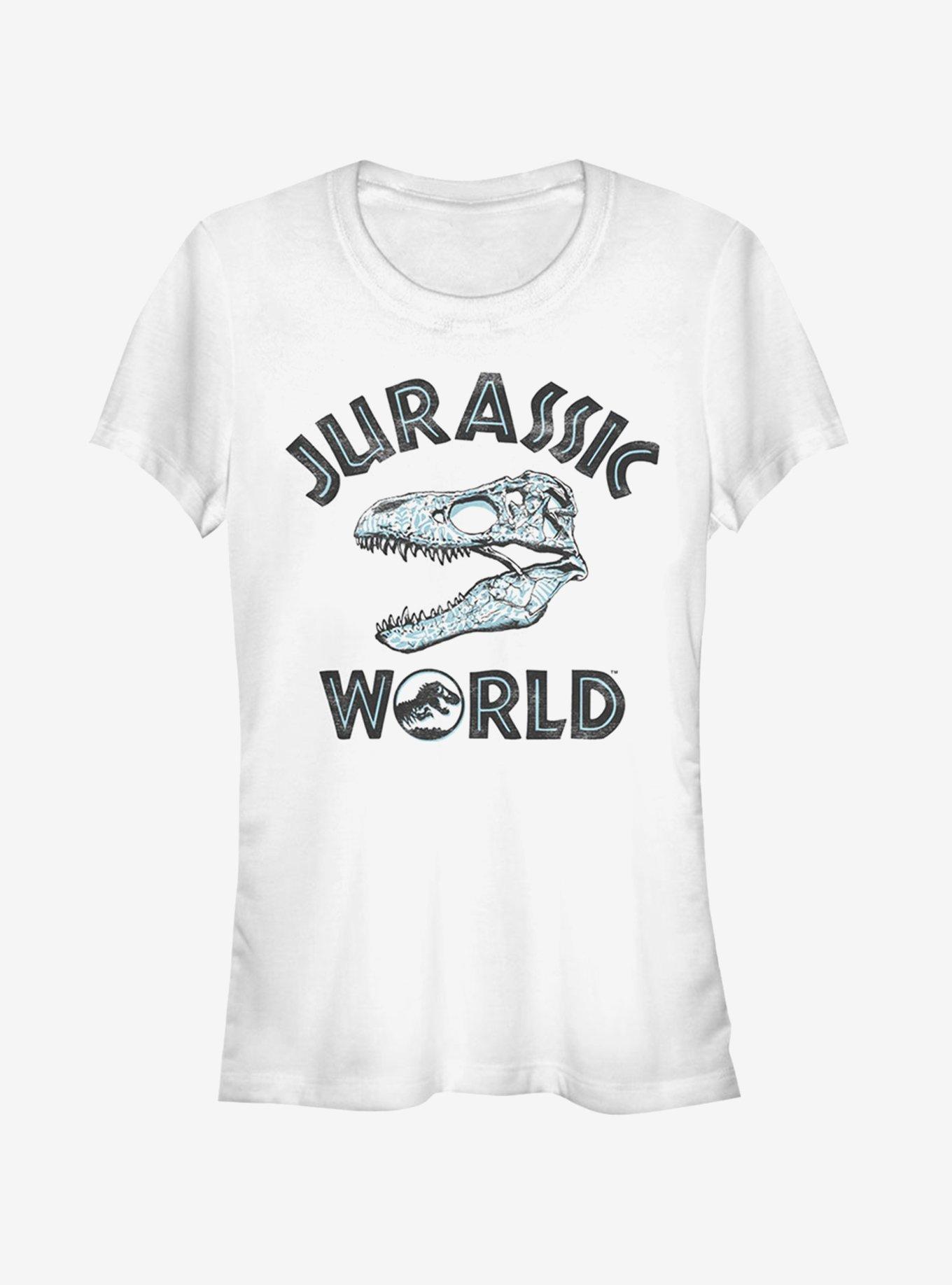 Jurassic World Fallen Kingdom Skeleton Logo Girls T-Shirt, , hi-res