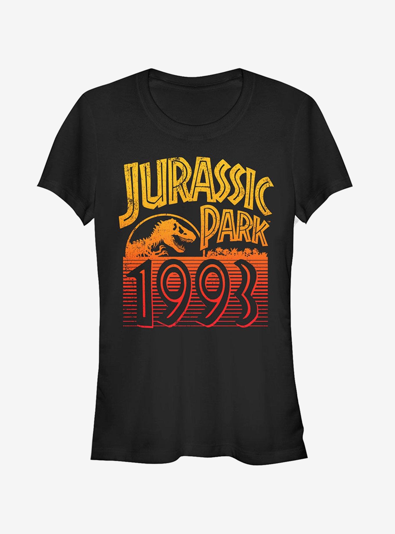 Retro 1993 Girls T-Shirt, BLACK, hi-res
