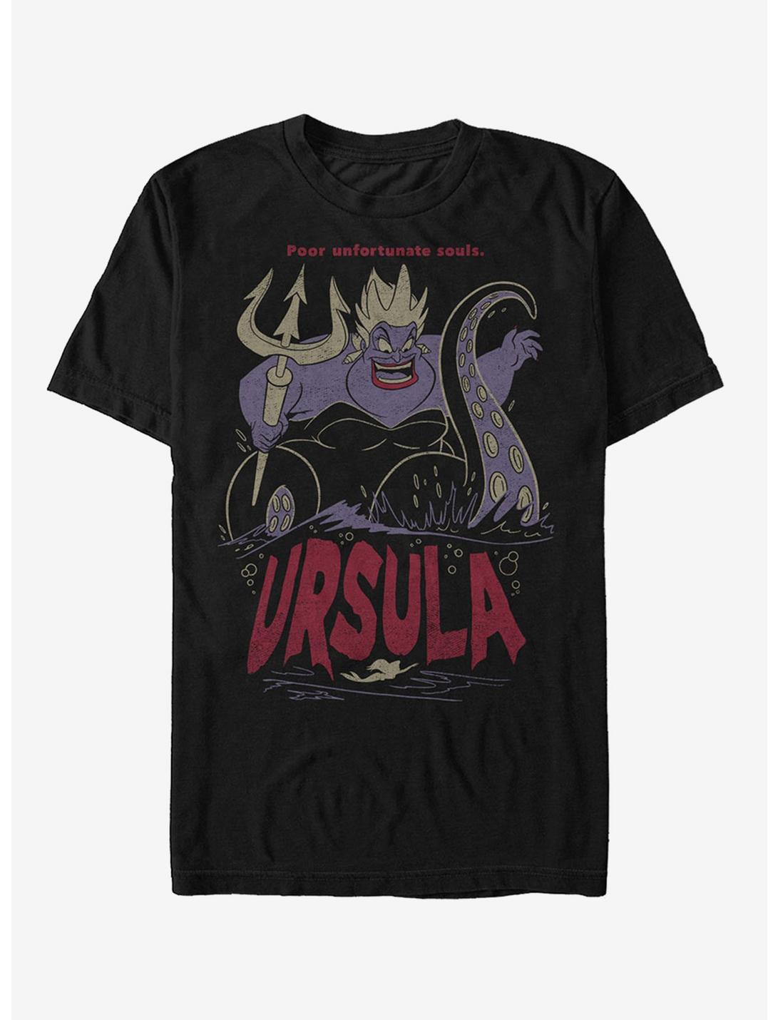 Disney The Little Mermaid Ursula Sea Witch T-Shirt, BLACK, hi-res
