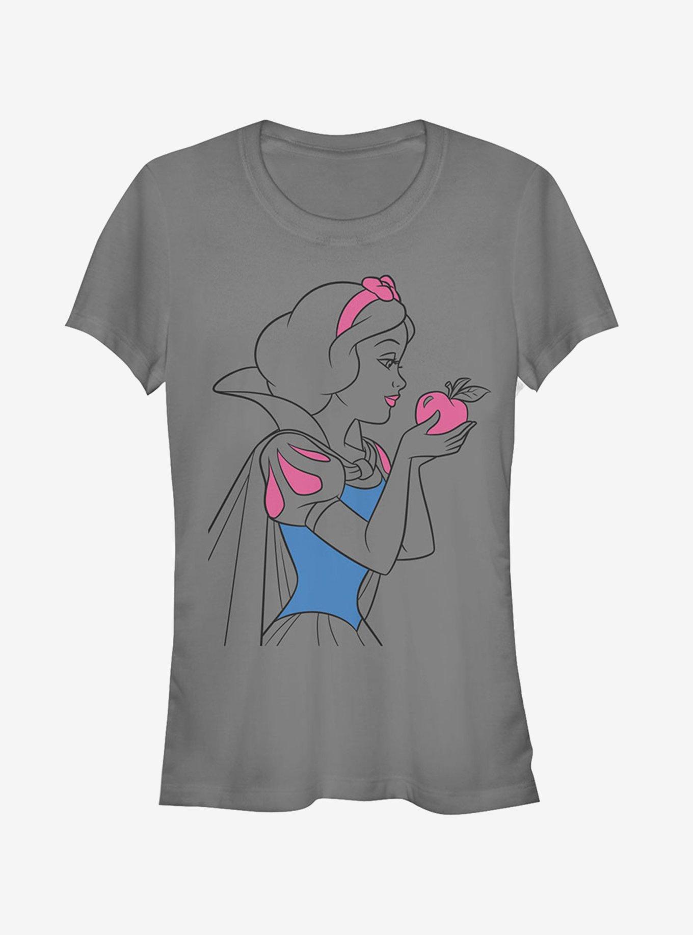 Disney Apple Bite Girls T-Shirt, CHARCOAL, hi-res