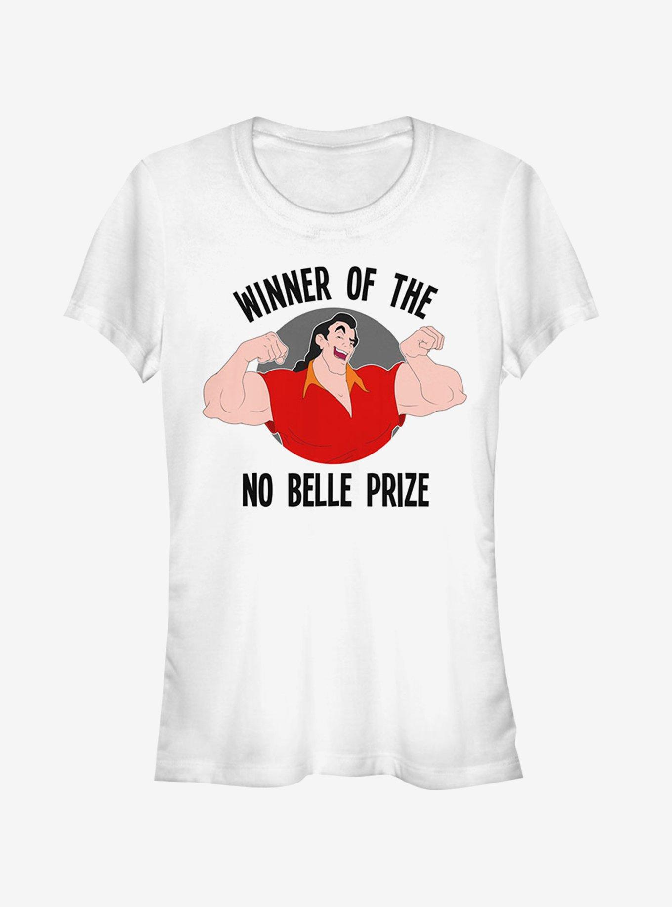 Disney Gaston No Belle Prize Girls T-Shirt, WHITE, hi-res