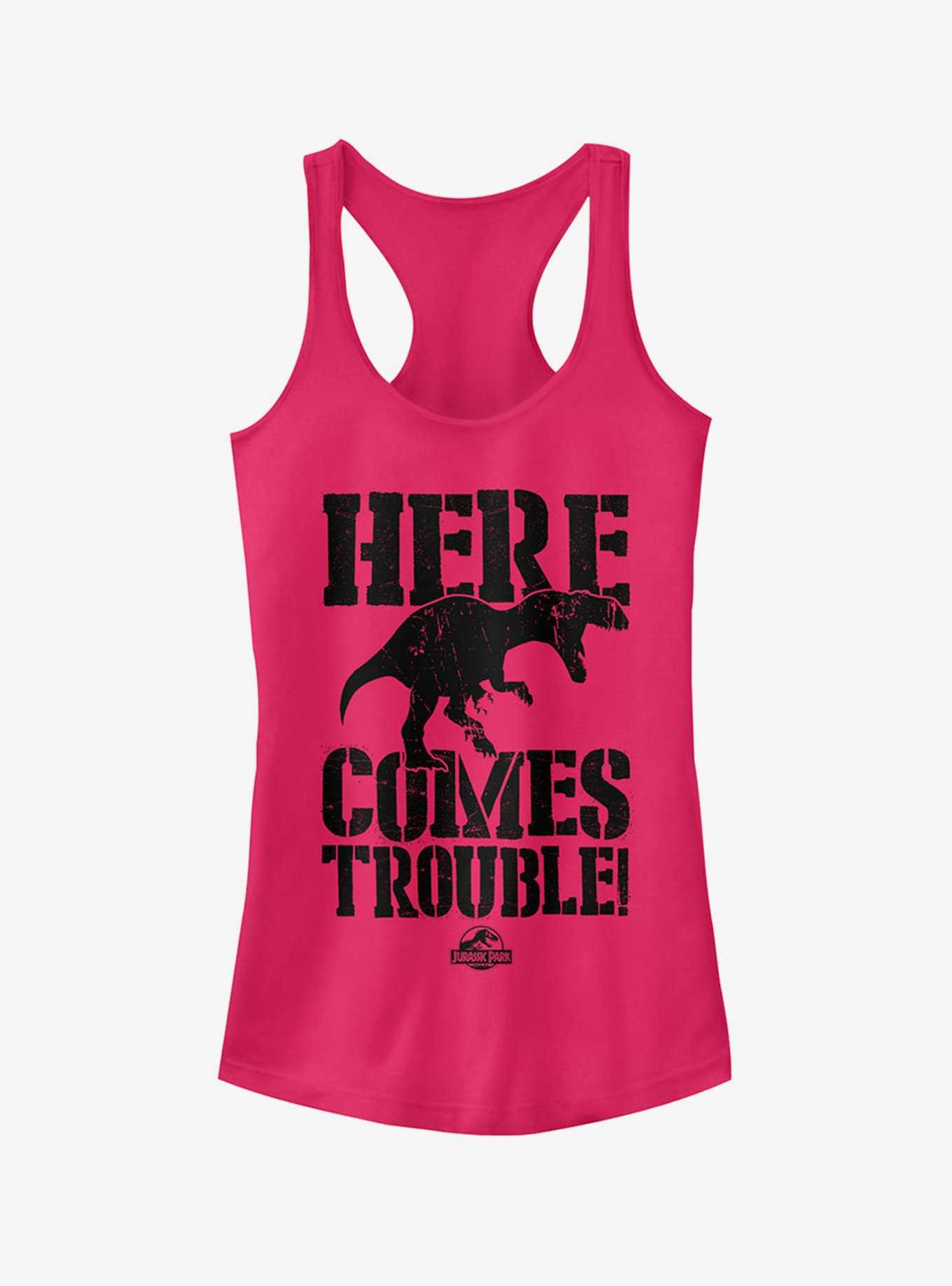 Here Comes Trouble Girls Tank, , hi-res