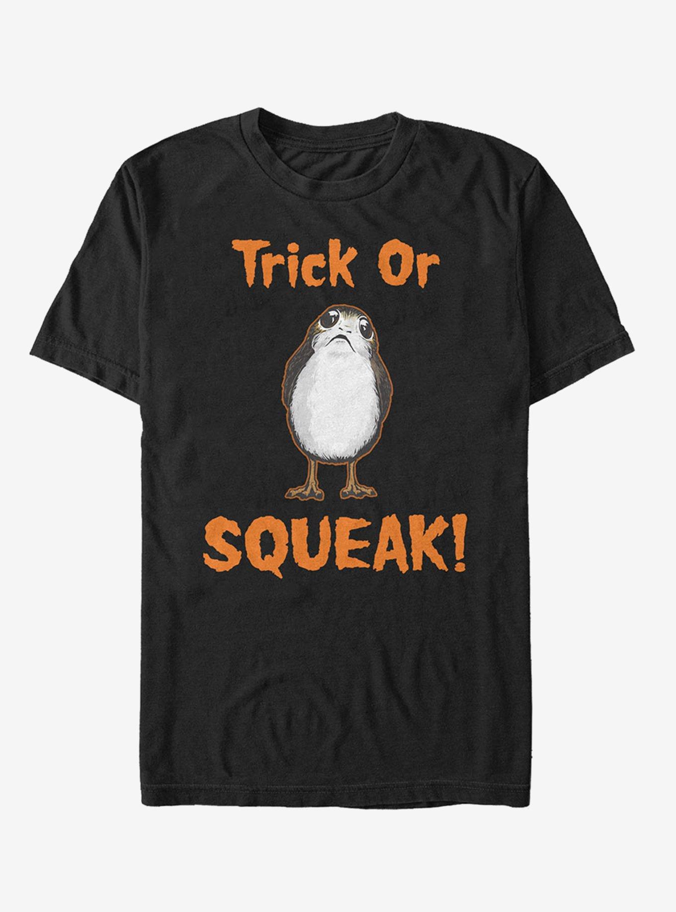 Halloween Porg Squeak T-Shirt, BLACK, hi-res