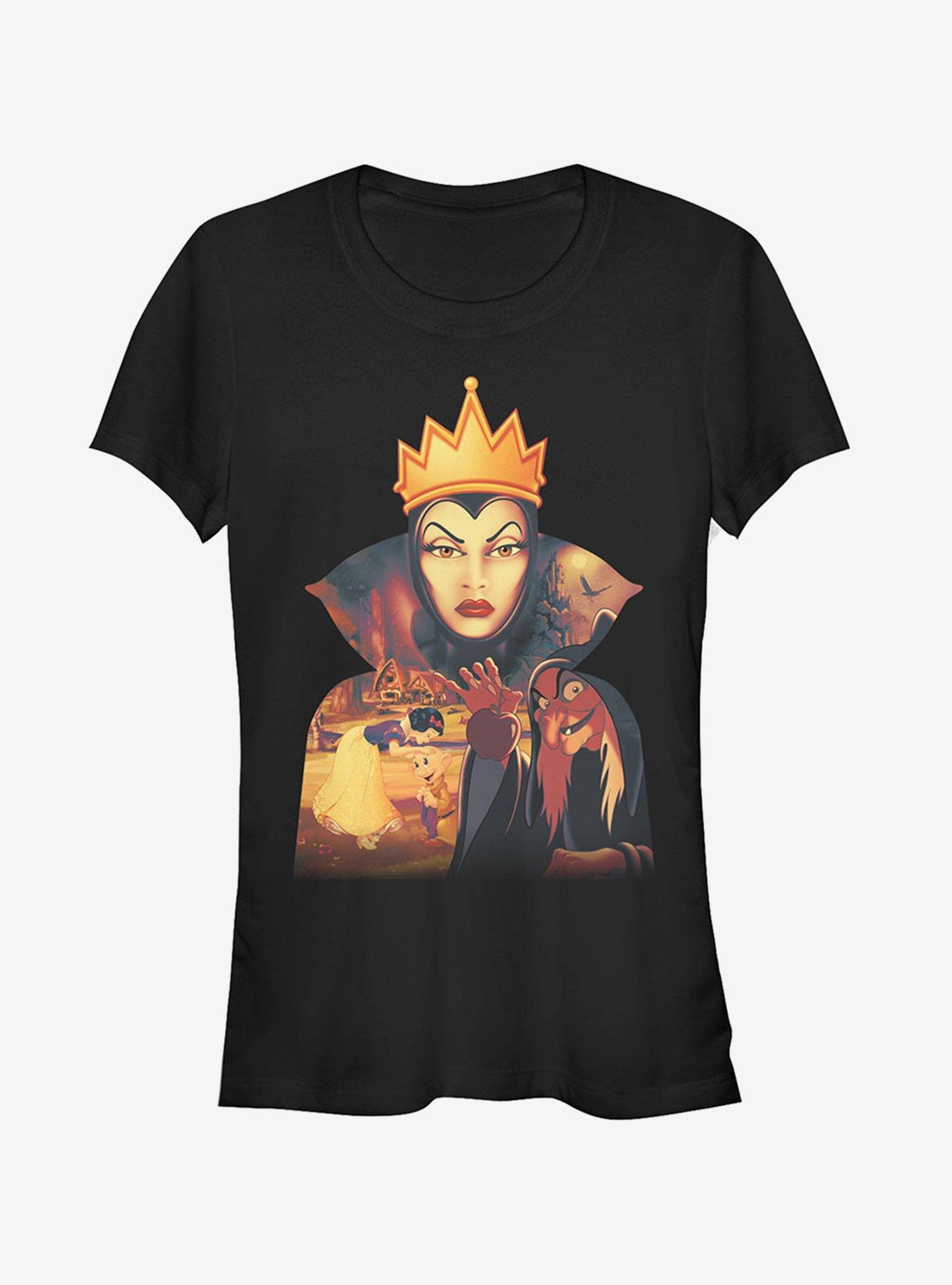 Disney Evil Queen Pose Girls T-Shirt, BLACK, hi-res