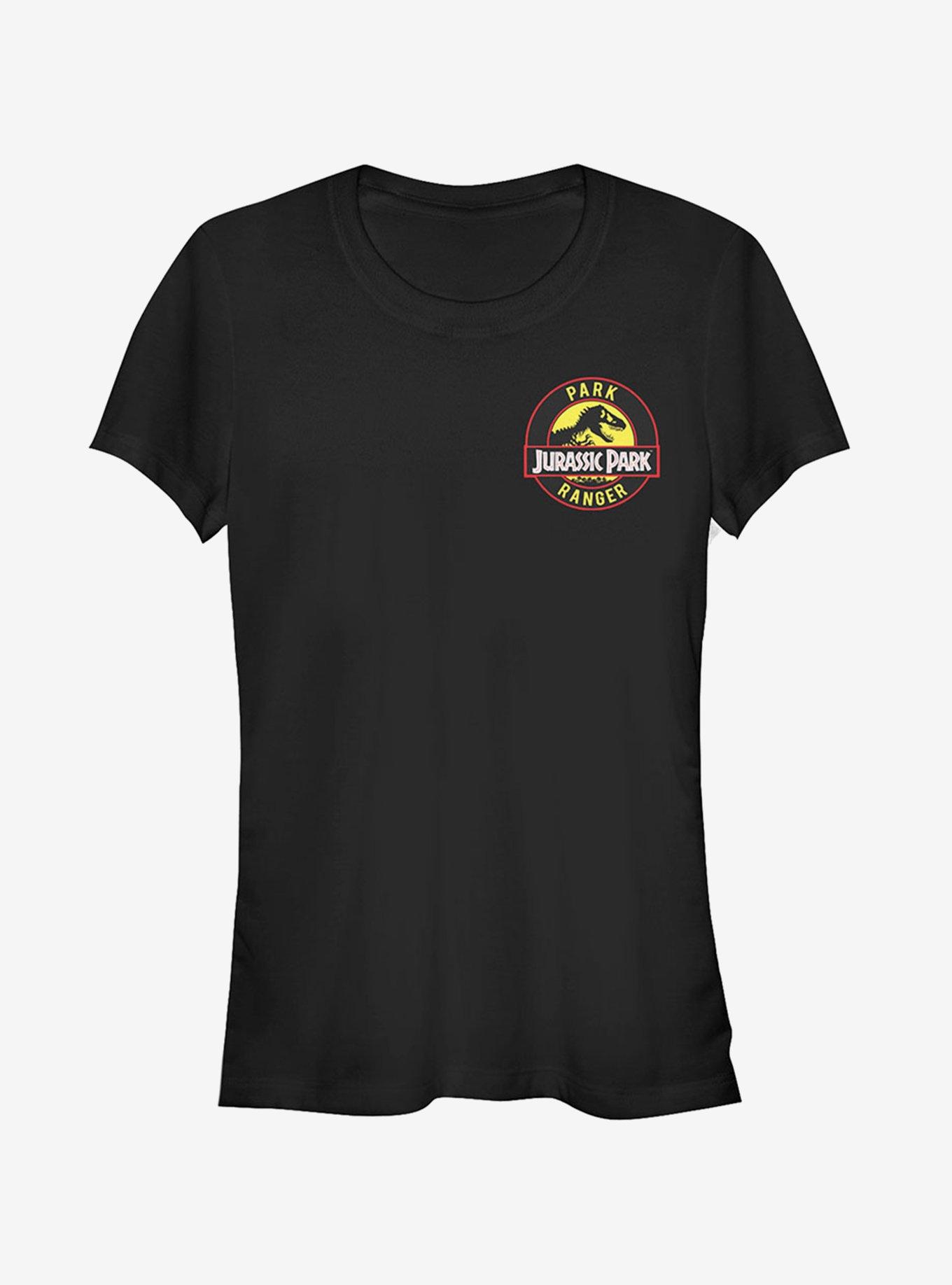Ranger Logo Badge Girls T-Shirt, BLACK, hi-res