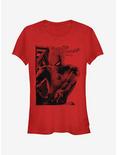 Marvel Spider-Man Homecoming Zoom Girls T-Shirt, RED, hi-res