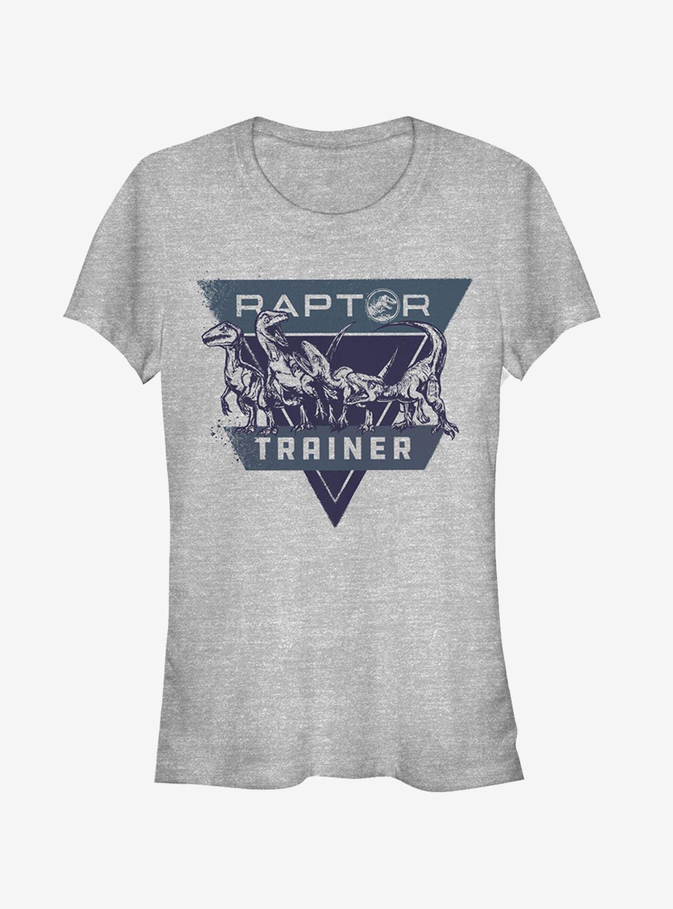 Jurassic World Fallen Kingdom Raptor Trainer Girls T-Shirt, ATH HTR, hi-res