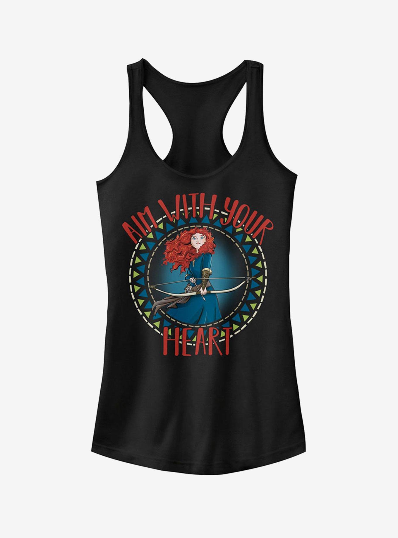 Disney Pixar Brave Merida Aim With Heart Girls Tank, , hi-res