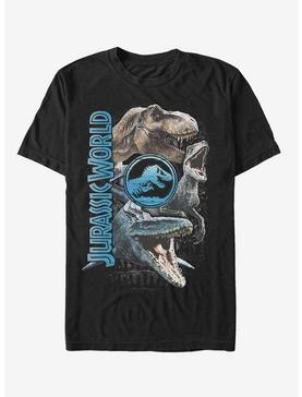 Jurassic World Fallen Kingdom Dinosaur Montage T-Shirt, , hi-res