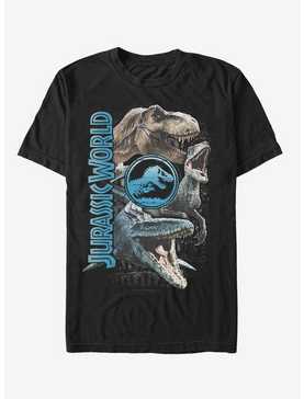 Jurassic World Fallen Kingdom Dinosaur Montage T-Shirt, , hi-res