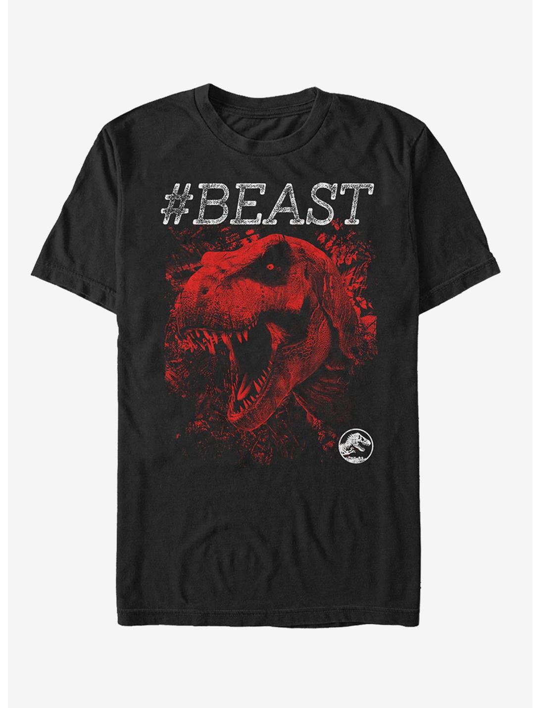 #Beast T. Rex T-Shirt, NAVY HTR, hi-res