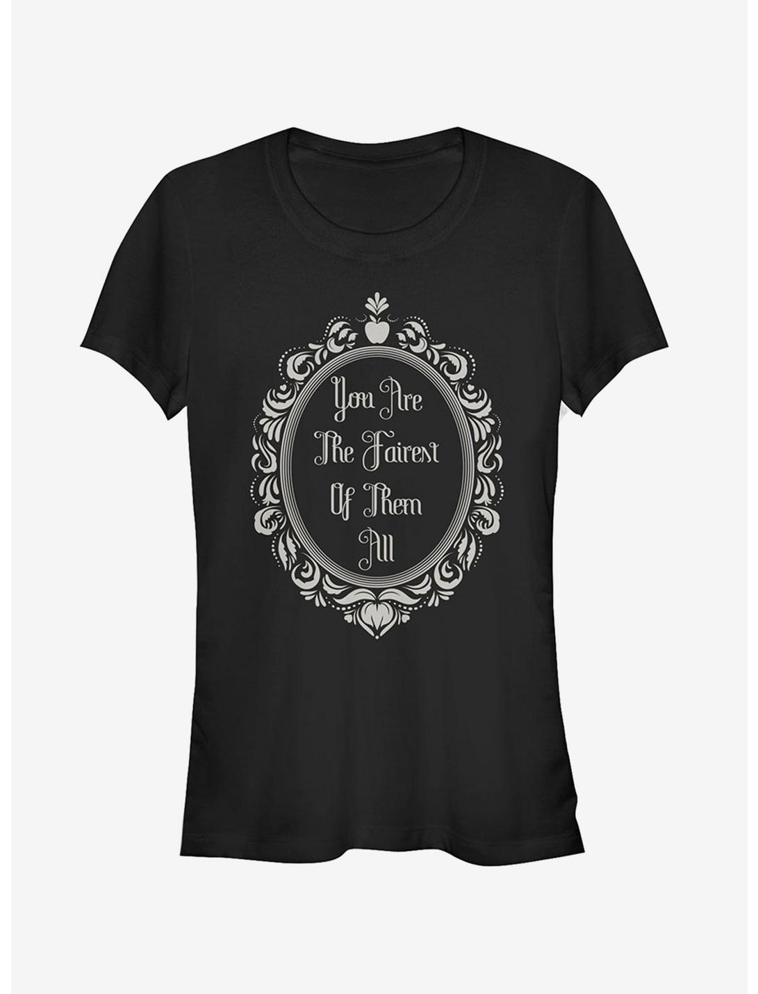 Disney Fairest Mirror Girls T-Shirt, BLACK, hi-res