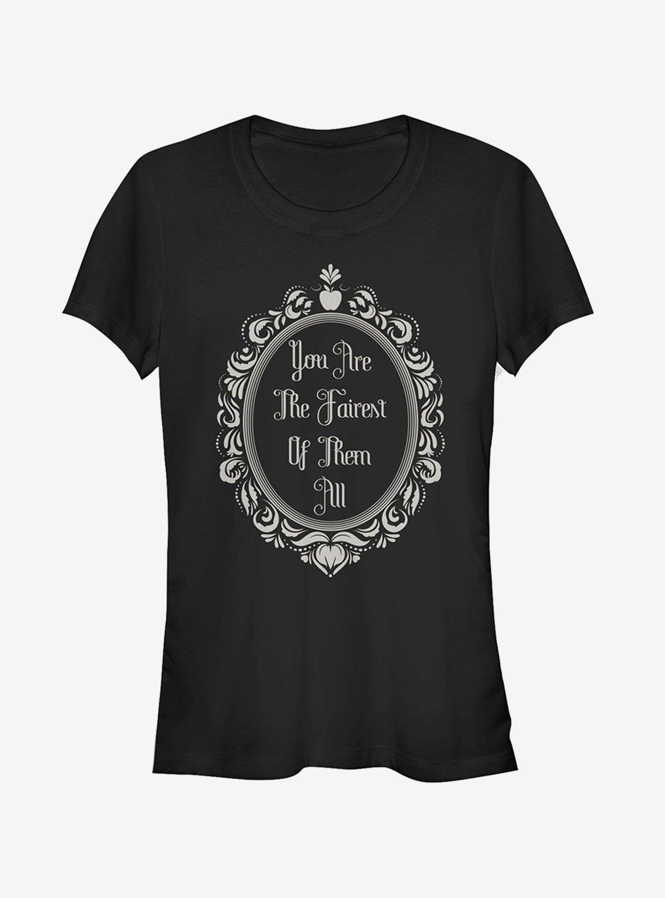 Disney Fairest Mirror Girls T-Shirt, BLACK, hi-res