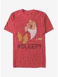 Disney #Sleepy T-Shirt, RED HTR, hi-res