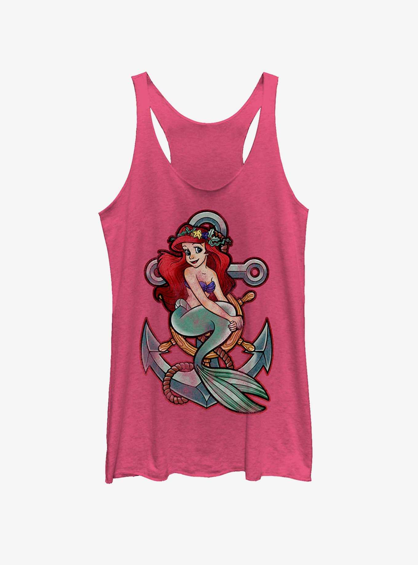 Disney Ariel Vintage Anchor Girls Tank, , hi-res