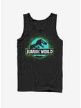 Jurassic World Fallen Kingdom T. Rex Spray Paint Logo Tank, BLACK, hi-res