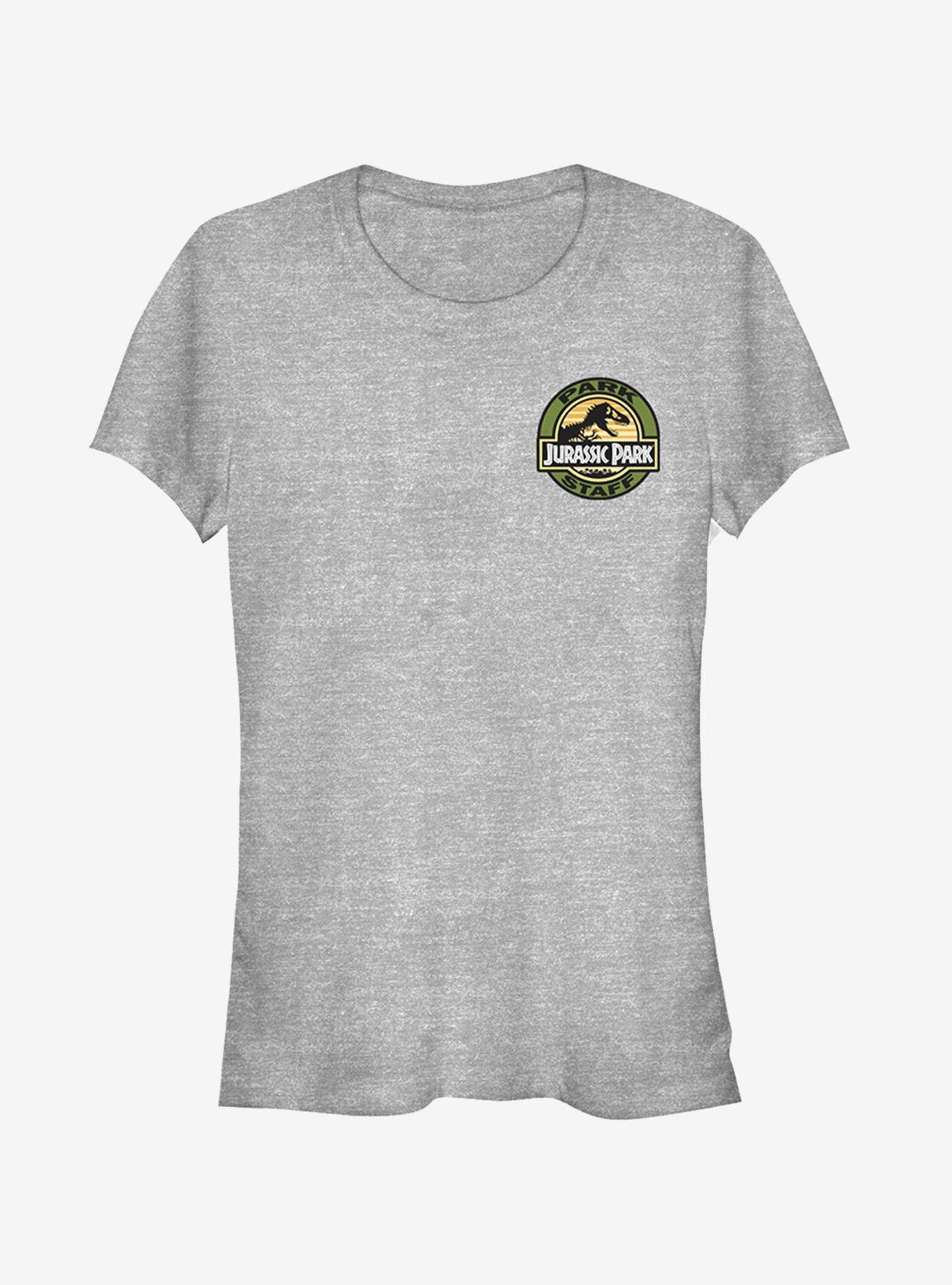 Park Staff Patch Girls T-Shirt, ATH HTR, hi-res