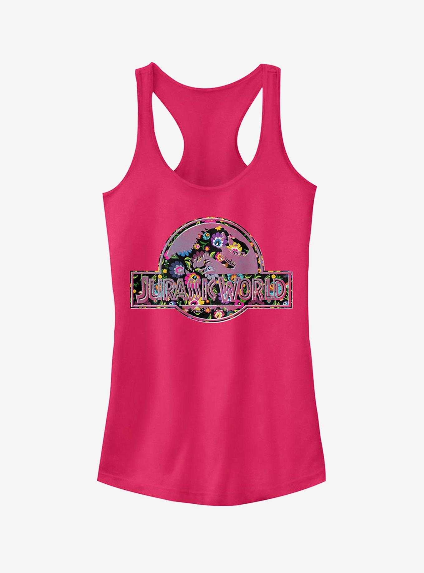 Hippie Flower Logo Girls Tank
