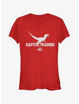 Raptor Trainer Silhouette Girls T-Shirt, , hi-res