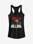 Gru Chillin' Like a Villain Girls Tank, BLACK, hi-res