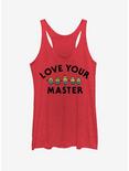 Minion Love Master Girls Tank, RED HTR, hi-res