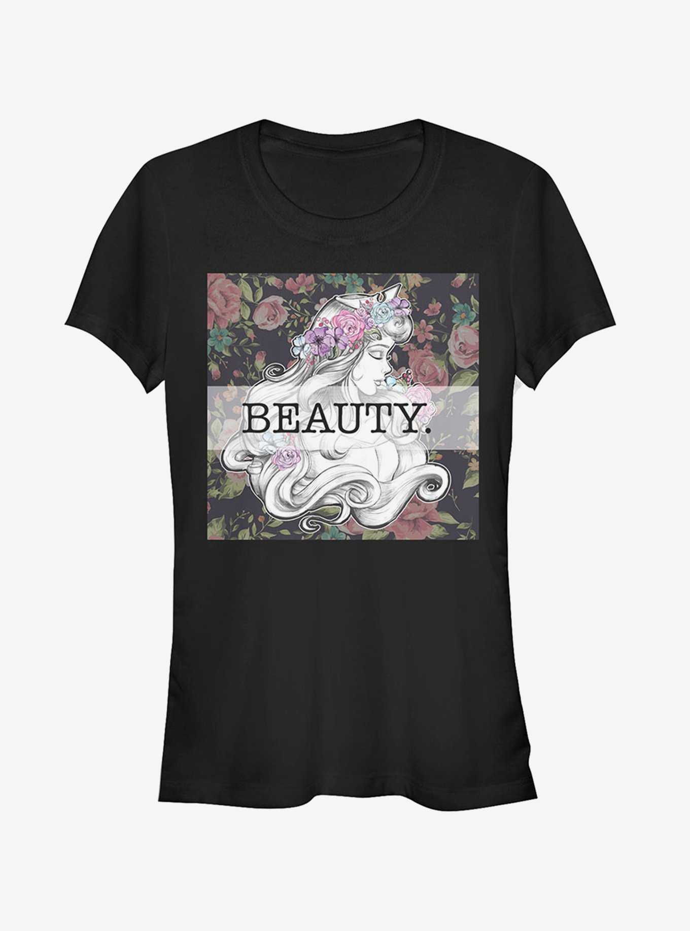 Disney Aurora Floral Print Girls T-Shirt, , hi-res