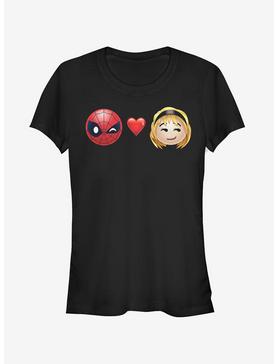Marvel Spider-Man Emoji Love Girls T-Shirt, , hi-res