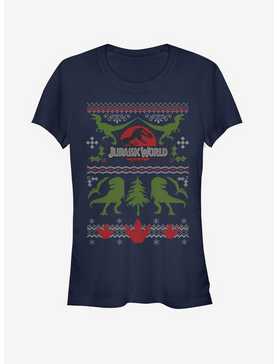 Ugly Christmas Sweater Print Girls T-Shirt, , hi-res