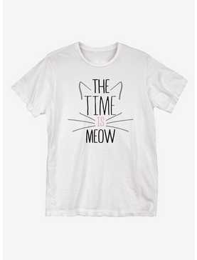 The Time is Meow T-Shirt, , hi-res
