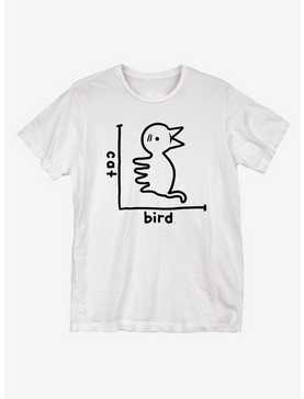 Cat Bird T-Shirt, , hi-res