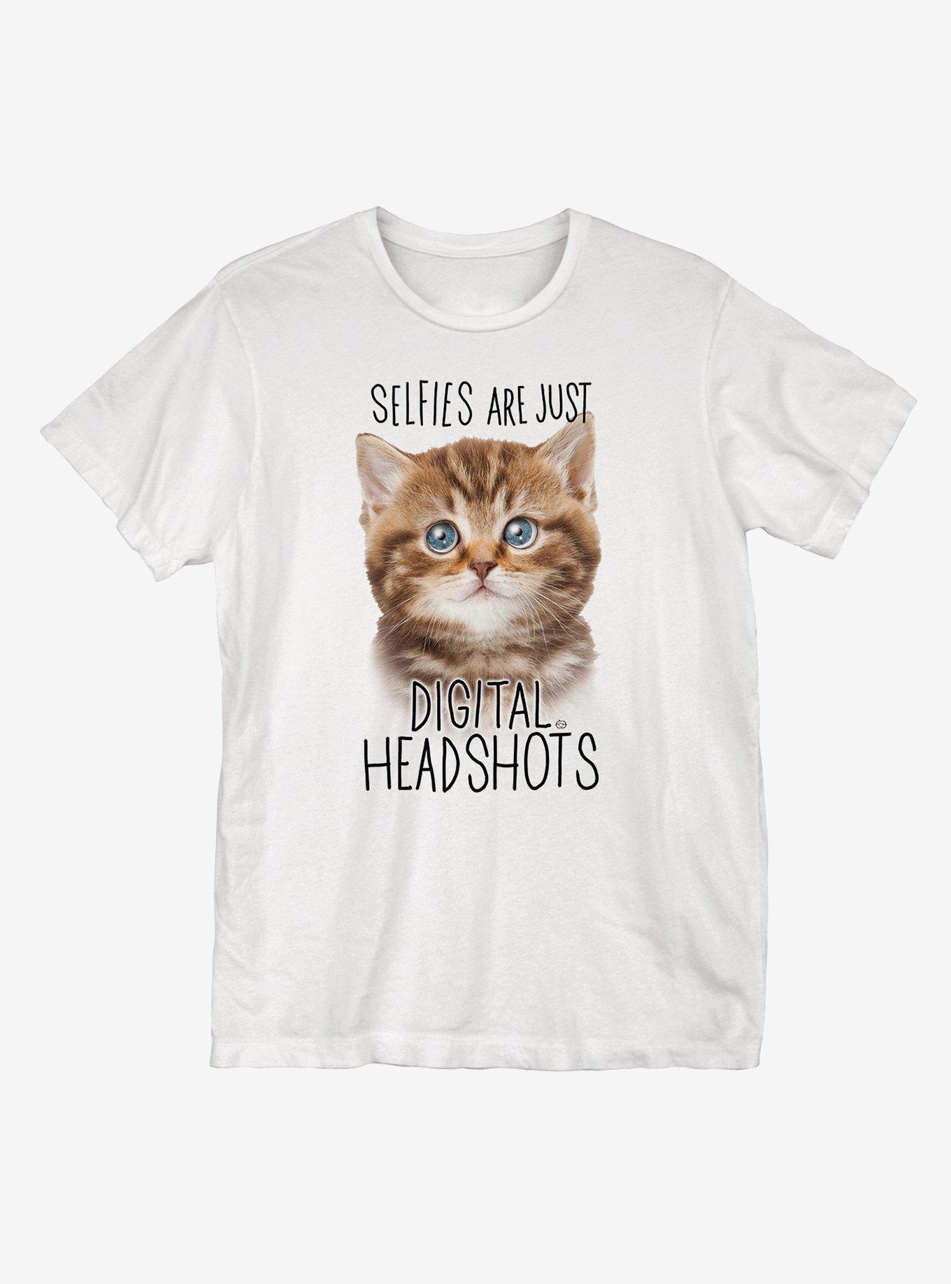 Digital Headshorts T-Shirt, WHITE, hi-res