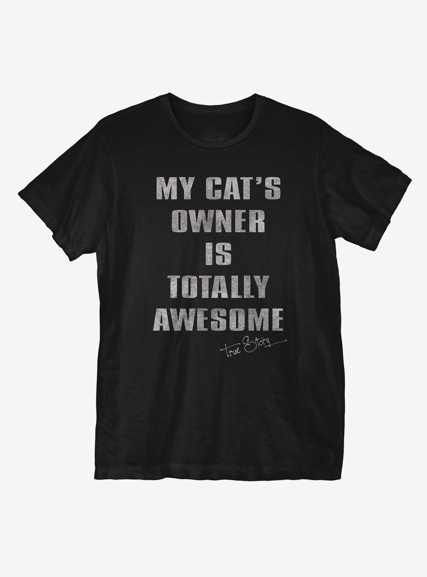 Cats Owner TShirt BLACK Hot Topic
