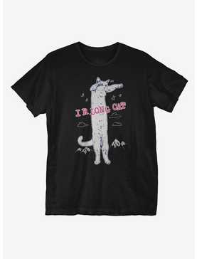 I R Long Cat T-Shirt, , hi-res