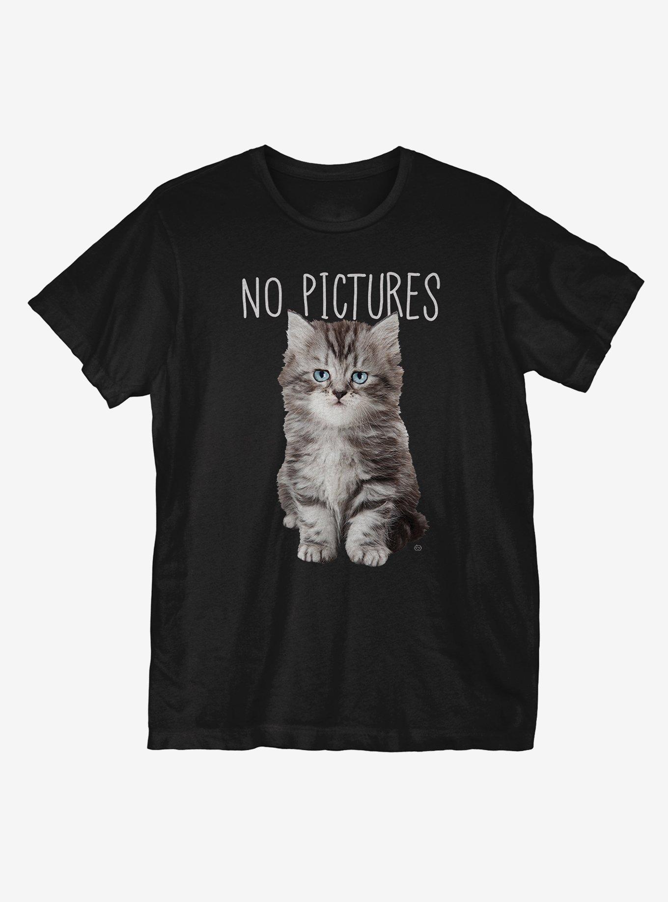 No Pictures T-Shirt, BLACK, hi-res