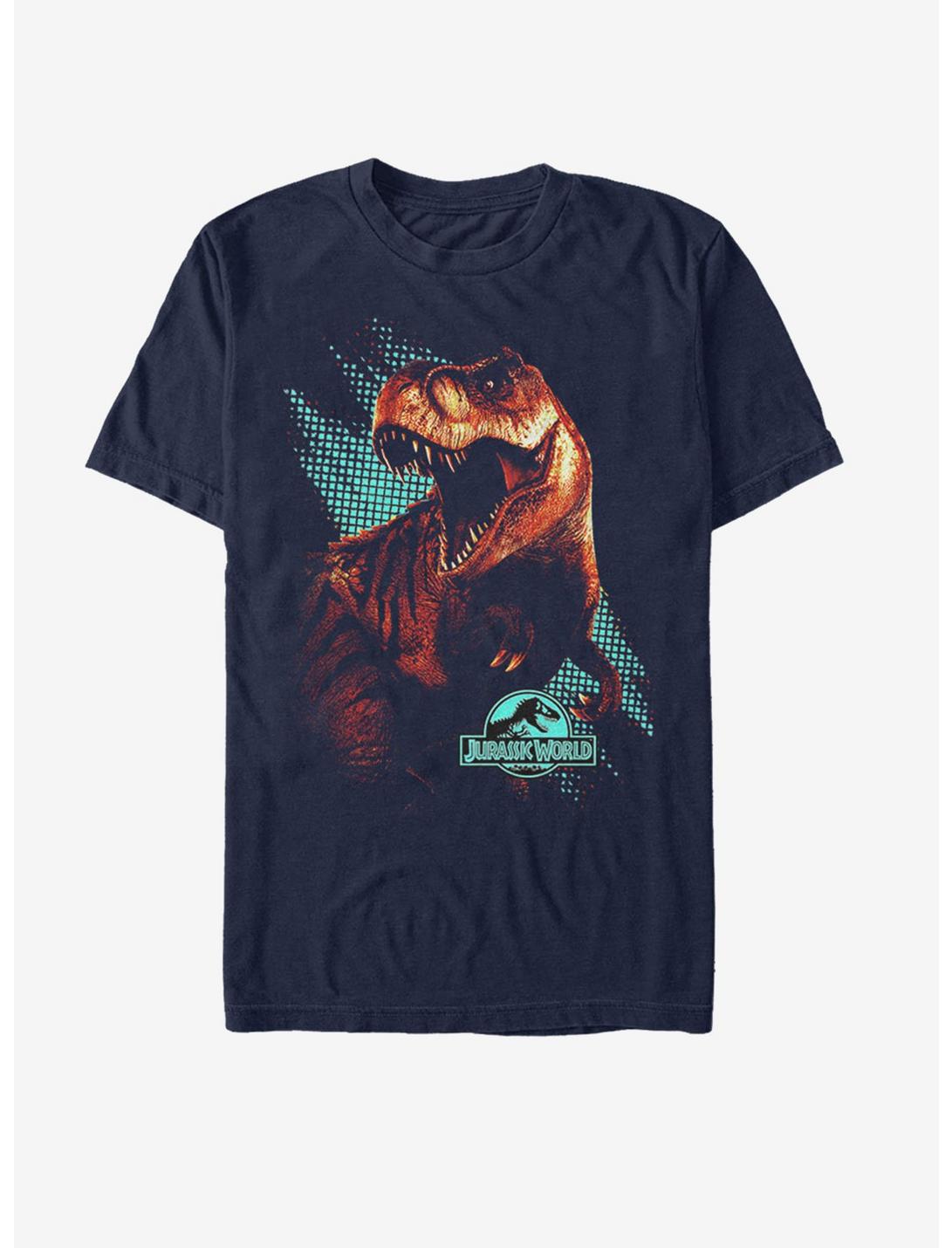 Jurassic Park Jurassic Brush T-Shirt, NAVY, hi-res