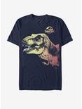 Jurassic Park Sunset Rex T-Shirt, NAVY, hi-res
