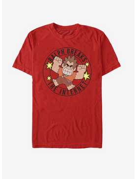 Disney Wreck-It Ralph Wreck Round Linear T-Shirt, , hi-res