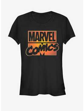 Marvel Halloween Comics Logo Glow Girls T-Shirt, , hi-res