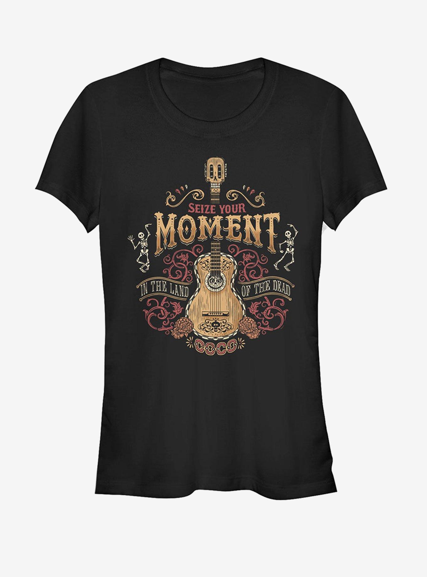 Disney Pixar Coco Seize Your Moment Girls T-Shirt, BLACK, hi-res